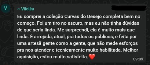 Depoimento de aluna do 5º Ato Conquista