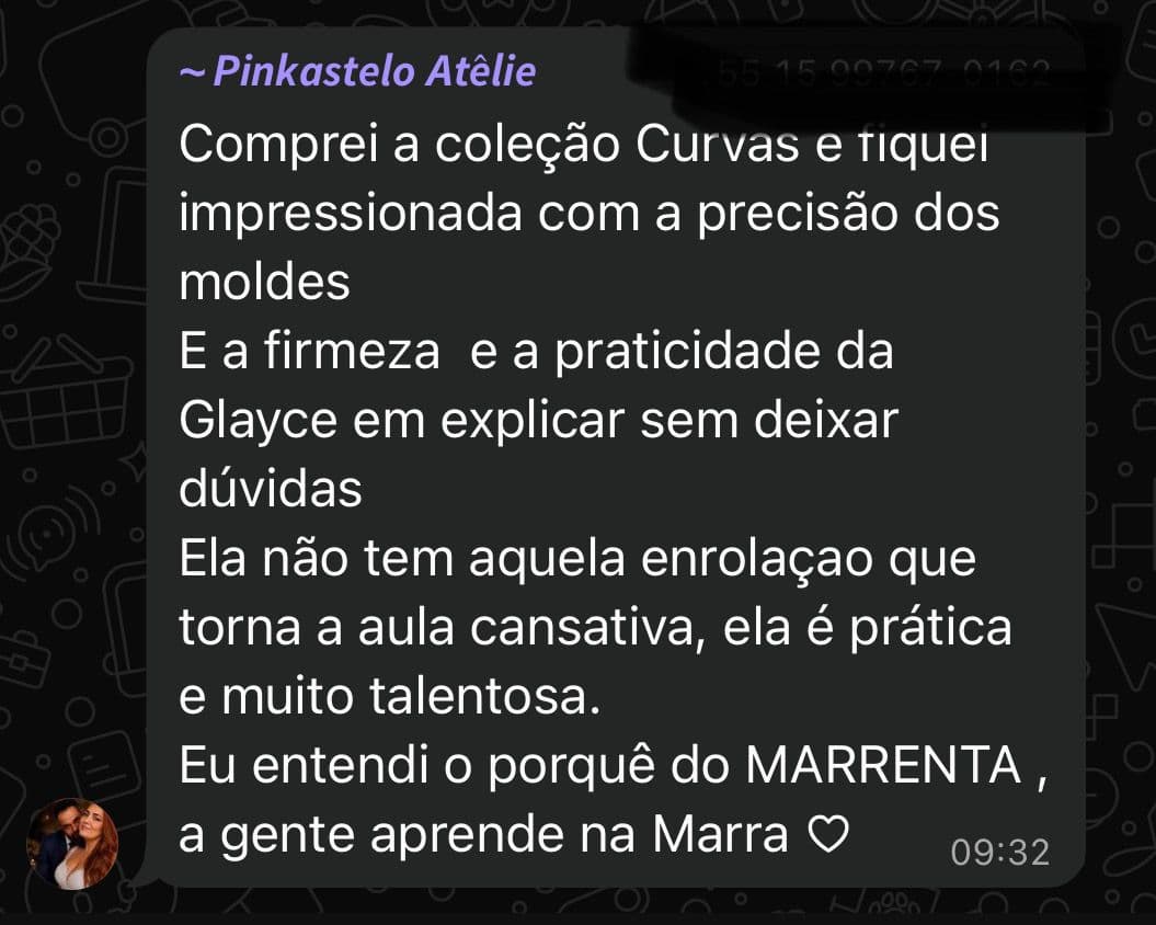 Depoimento de aluna do 5º Ato Conquista